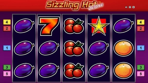 Free machine sevens sizzling slot